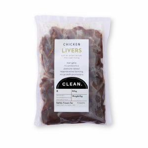 Pasture Raised, Free Range, non-GMO, Hormone Free, Antibiotic Free Chicken Livers