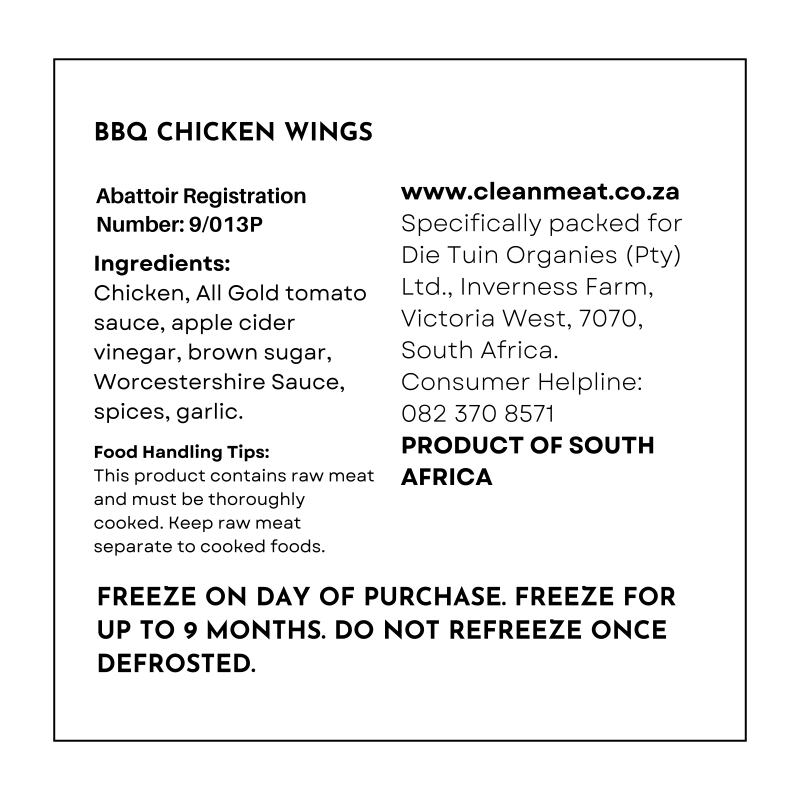 BBQ Chicken Wings - Image 3